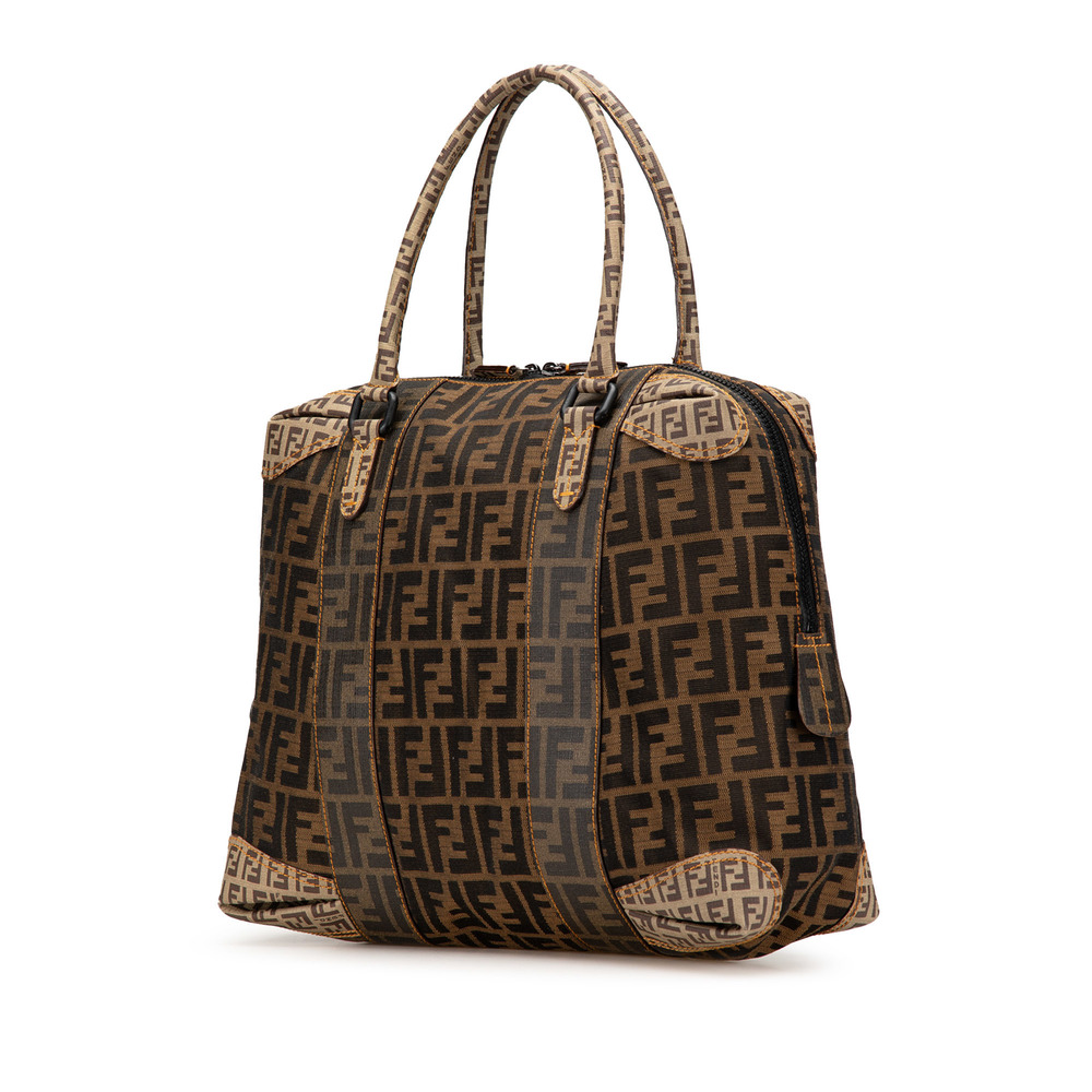 Pre-Loved Fendi Large Zucca Canvas Mixed Media Tote - Picture 2 of 10